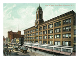 Rochester, New York - Eastern View of Main Street Láminas por Lantern Press