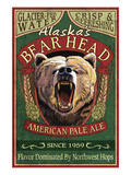 Bear Head Pale Ale - Alaska Posters by Lantern Press 
