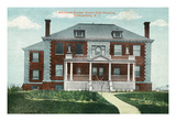 Schenectady, New York - Ellis Hospital, Whitmore Nurses' Home View Art by Lantern Press 
