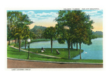 Orlando, Florida - Lake Lucerne Circle Scene Posters by Lantern Press 