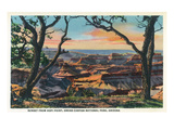 Grand Canyon Nat'l Park, Arizona - Sunset View from Hopi Point Art by Lantern Press 