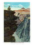 Grand Canyon Nat'l Park, Arizona - Plateau Point and Colorado River Prints by Lantern Press 