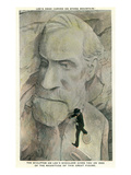 Stone Mountain, Georgia - Lee's Head Carving Scene Prints by Lantern Press 