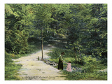Syracuse, New York - View of Rockwell Spring Prints by Lantern Press 