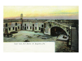 St. Augustine, Florida - Fort Marion Court Yard Scene Prints by Lantern Press 