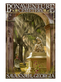 Savannah, Georgia - Bonaventure Cemetery Kunstdrucke von Lantern Press 