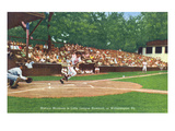 Williamsport, Pennsylvania - Kids Playing Little League Baseball Print by Lantern Press 
