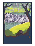 Beaver Family Posters par Lantern Press 