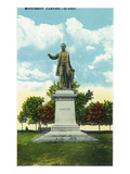 Quebec, Canada - Cartier Monument Scene Prints by Lantern Press 
