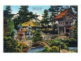 San Francisco, California - Golden Gate Park Japanese Tea Garden Posters by Lantern Press 