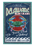 Bethany, Delaware Blue Crabs Posters par Lantern Press 