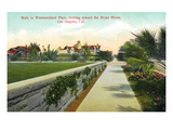 Los Angeles, California - Westmoreland Place View of the Bryan Home Prints by Lantern Press 