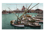San Francisco, California - North Beach, View of Italian Fishing Boats Prints by Lantern Press 