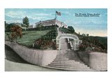 Avalon, California - View of the Wrigley Home Posters by Lantern Press 