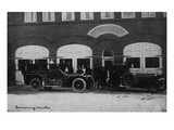 Lansing, Michigan - Central Fire Station Exterior Photo Prints by Lantern Press 