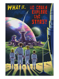 What If We Could Explore the Stars Posters par Lantern Press 