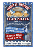 New England - Clam Shack Affiches par Lantern Press 