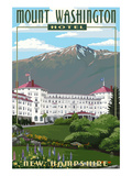 Mount Washington Hotel in Spring - Bretton Woods, New Hampshire Prints by Lantern Press 