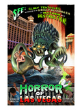 Las Vegas, Nevada - Horror of Las Vegas Prints by Lantern Press 