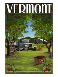 Vermont - Cherry Harvest Posters by Lantern Press 