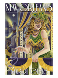 Mardi Gras - New Orleans, Louisiana Posters by Lantern Press 