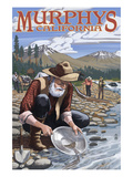 Gold Miners - Murphys, California Posters by Lantern Press 