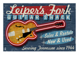 Leiper's Fork, Tennessee - Guitar Shack Posters by Lantern Press 