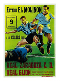 Futbol Promotion - Estadio El Molinon Print by Lantern Press 