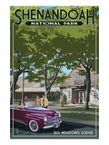 Shenandoah National Park, Virginia - Big Meadows Lodge Prints by Lantern Press 