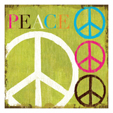 Peace Giclee Print by Mo Mullan