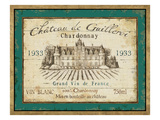 French Wine Label IV Giclee Print by Daphne Brissonnet