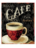 Today's Coffee I Reproduction procédé giclée par Lisa Audit