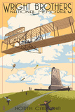 Wright Brothers National Memorial - Outer Banks, North Carolina Prints by Lantern Press 
