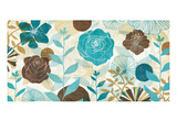 Floral Burst Giclee Print by Mo Mullan