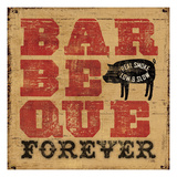 Barbeque Forever Giclee Print by Pela Studio