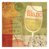 Cheers! Blanc Giclee Print by Veronique Charron