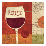 Cheers! Rouge Giclee Print by Veronique Charron