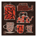 Spotted Kitchen II Giclee Print by Mo Mullan