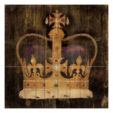 His Majesty's Crown Reproduction procédé giclée par Avery Tillmon