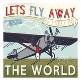 Let's Travel II Giclee Print by Pela Studio
