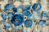 Aquamarine Floral Reproduction procédé giclée par Silvia Vassileva