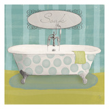 Polka Tub II Giclee Print by Sarah Adams