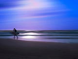 Blue Surfer II Photographic Print by Josh Adamski