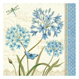 Blue Melody IV Giclee Print by Daphne Brissonnet