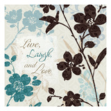 Botanical Touch Quote II Giclee Print by Lisa Audit