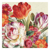 Garden View Tossed Giclee Print by Lisa Audit