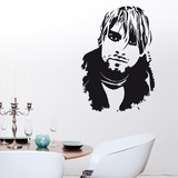 Kurt Cobain Large Autocollant mural