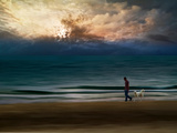 Walkies Photographic Print by Josh Adamski