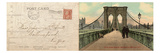 Greetings from New York Giclee Print by Wild Apple Portfolio