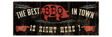 The Best BBQ in Town Giclée-Druck von Pela Studio